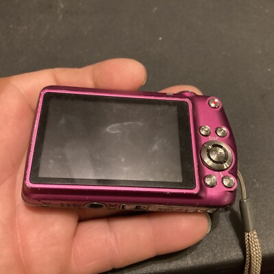 Casio EXILIM EX-S5 10.1MP Digital Camera - Purple #9301 UNTESTED