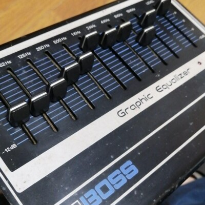 BOSS GE-10 EQ Vintage Guitar Effect Pedal Graphic Equalizer
