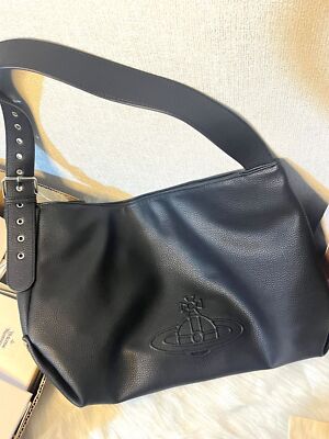 Vivienne Westwood shoulder bag, large capacity A4 storage logo bag