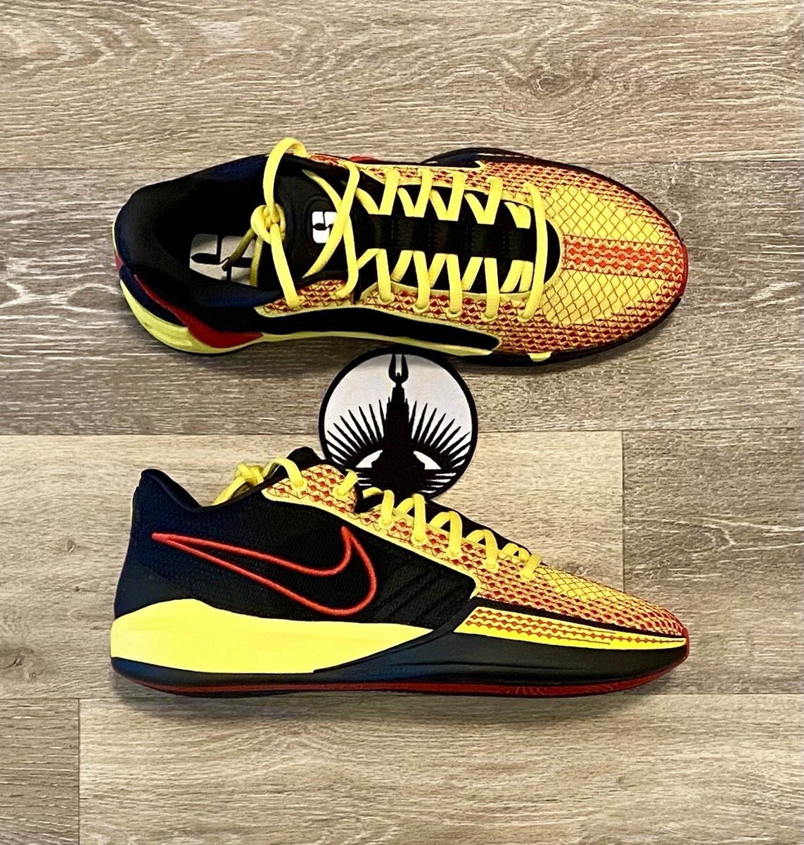Nike Sabrina 1 Nike By You 'Black Yellow Red' FJ4036-900 Women's