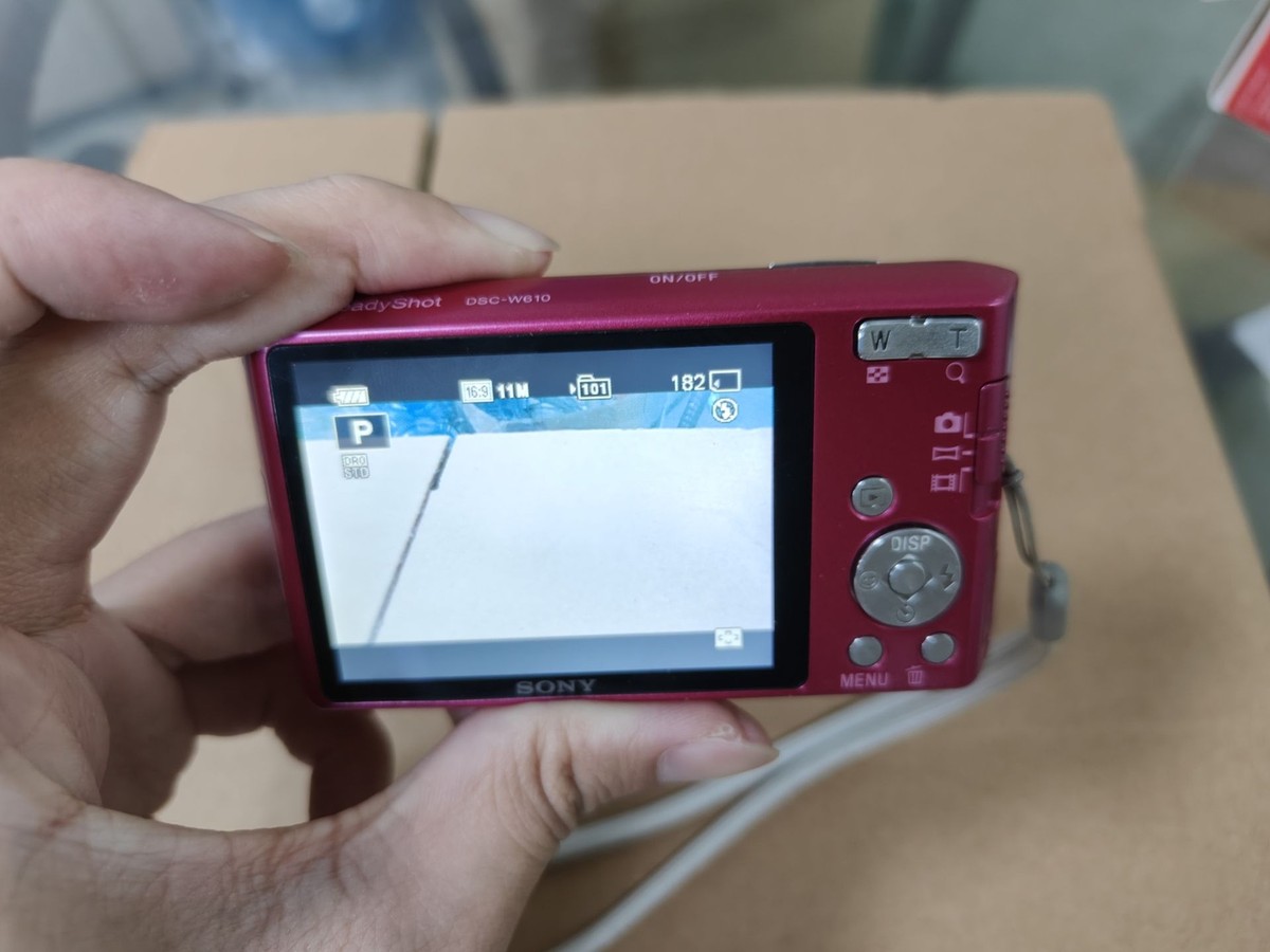 SONY Cyber Shot DSC-W610 14.1MP 4x Compact Digital Camera Pink | eBay