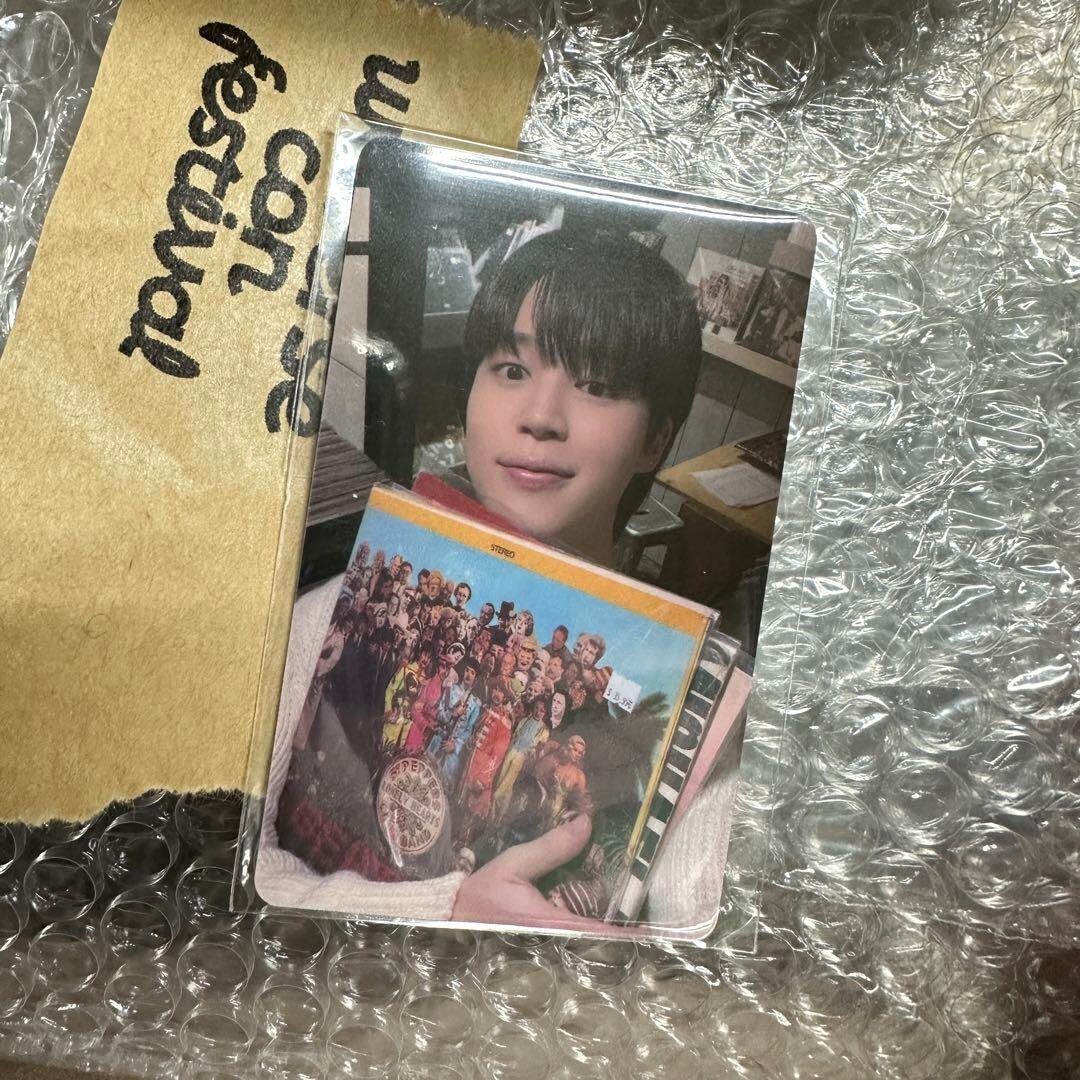 BTS JIMIN FACE Weverse PVC Limited Official photocard Photo Card