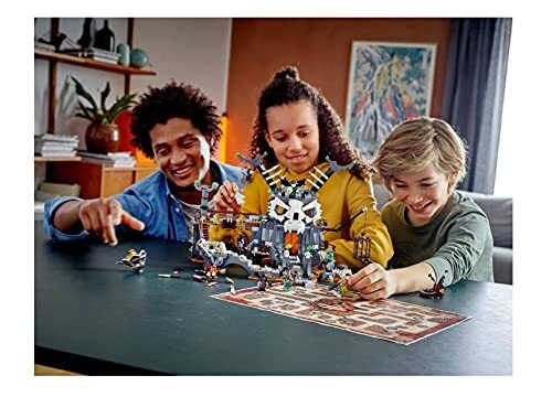 LEGO Ninjago 71722 Devil Fortress Skull Jile Building Set from