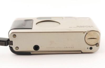 CONTAX T2 Carl Zeiss Sonnar 38mm F2.8 Titan Silver Film Camera w