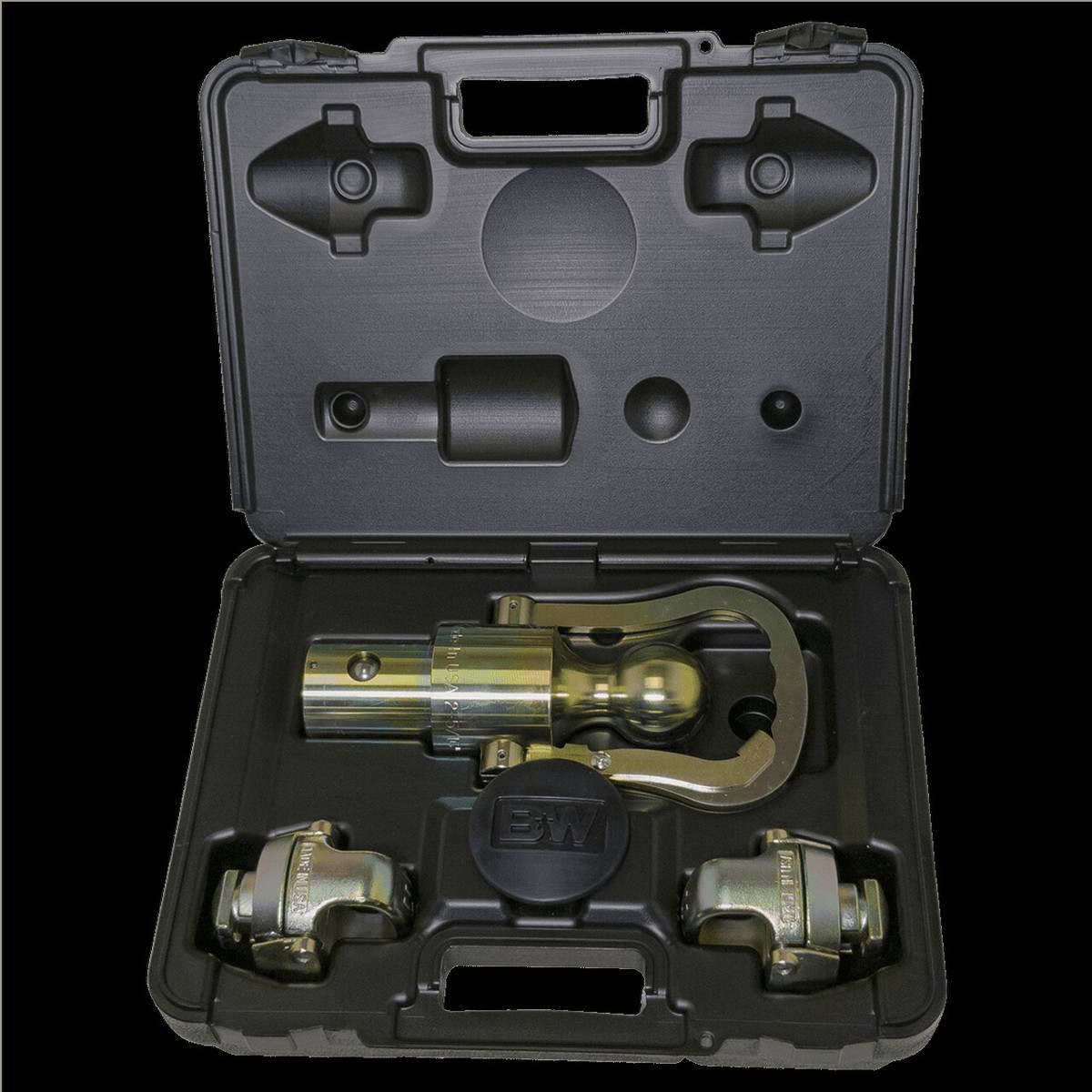 B&W Gooseneck Trailer Hitch Ball & Safety Chain Kit fits GM Ford