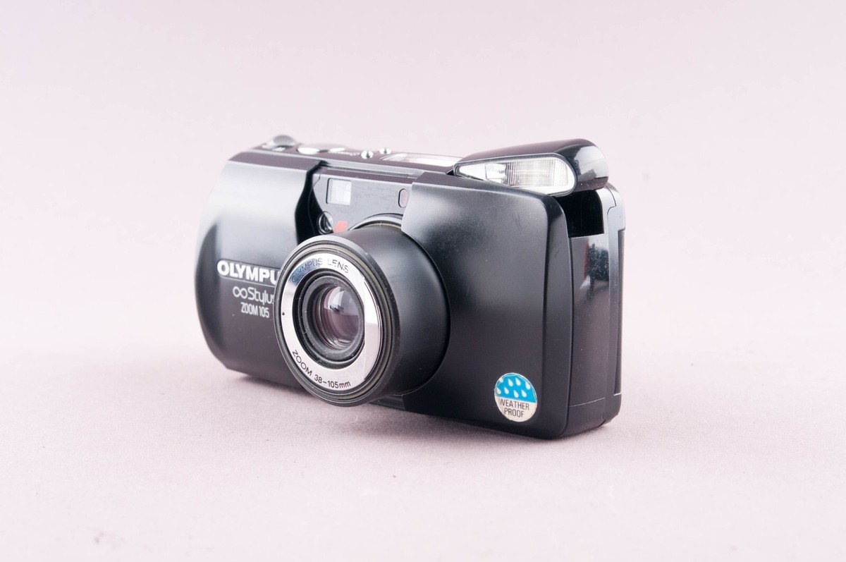 Olympus Infinity Stylus Zoom 105 DLX 35mm Point&Shoot Film Camera