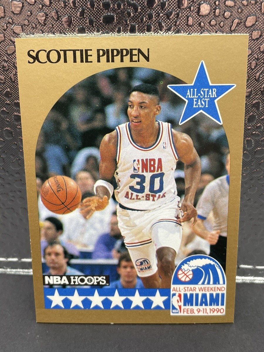 1990 NBA Hoops Scottie Pippen #9 All-Star East Basketball Card | eBay