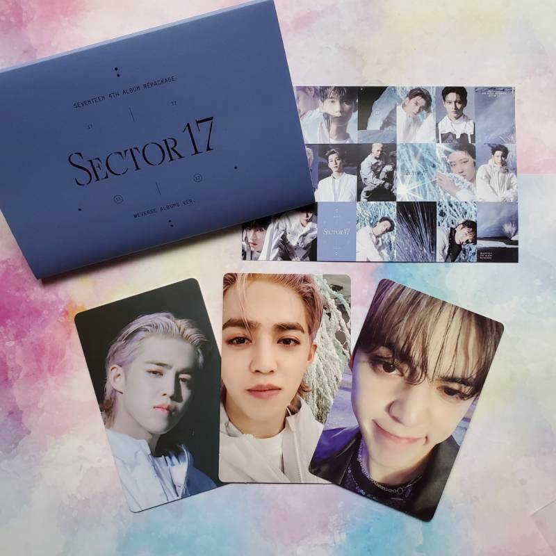 SEVENTEEN Sector 17 Photo Card Weverse Album ver. Official