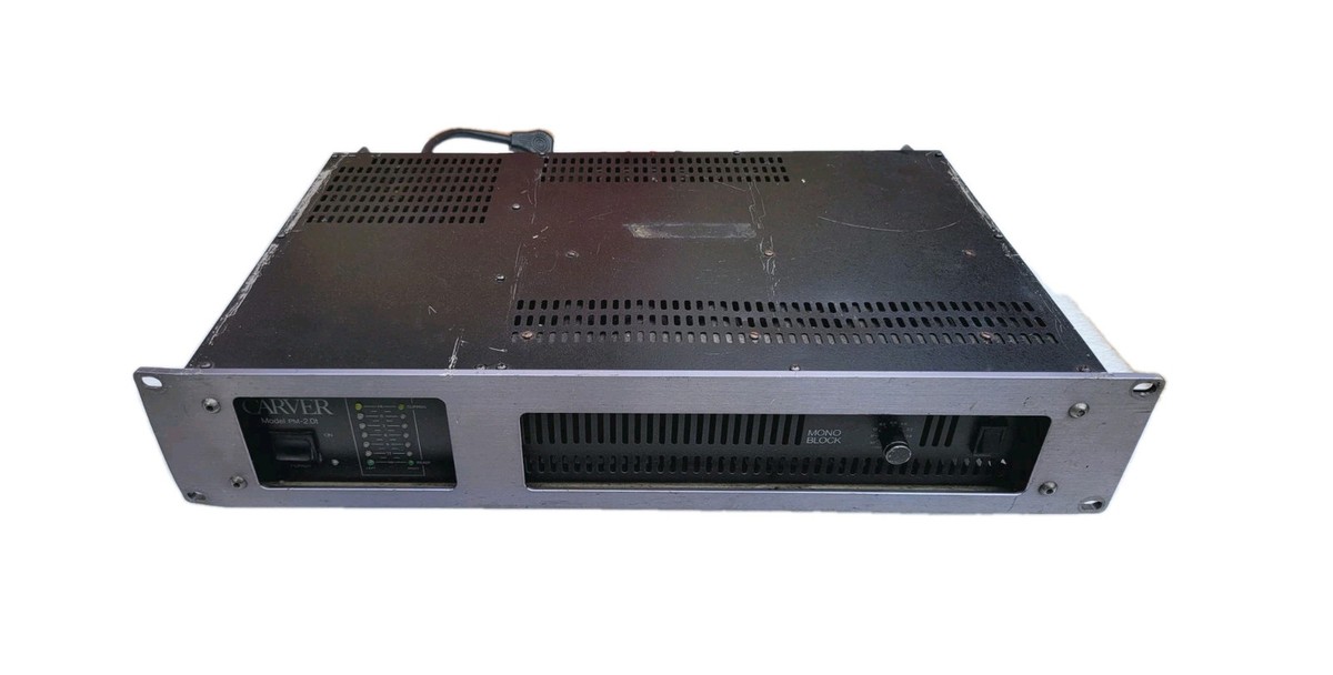 Carver PM 2.0t magnetic field stereo power amplifier 1,200 watts