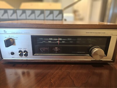 Vintage LUXMAN T550 Solid State AM/FM Stereo Tuner | eBay