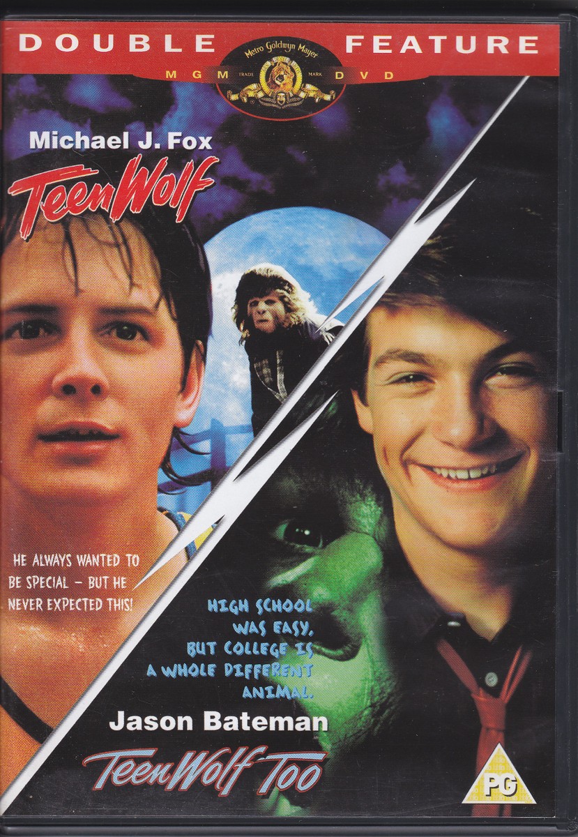Teen Wolf Michael J Fox / Teen Wolf Too Jason Bateman - New