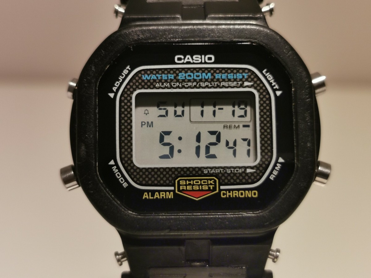 VINTAGE DIVER 200m MEN'S DIGITAL ALARM CHRONOGRAPH WATCH