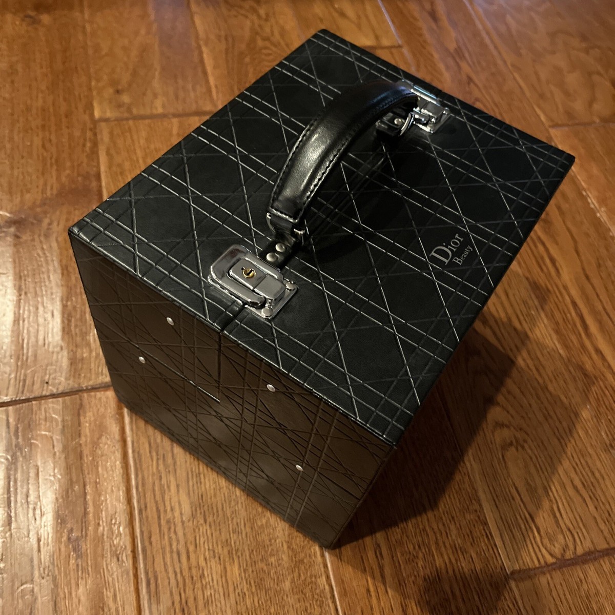 Christian Dior Train Case Vanity Makeup Case Box Dior Beauty