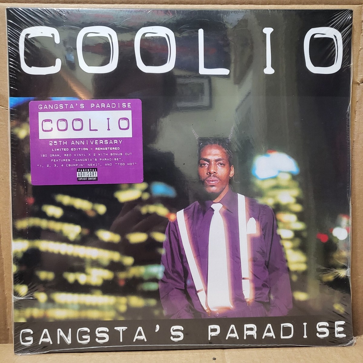 Coolio – Gangsta's Paradise Vinyl /1500 RSD Red Gatefold 2LP Brand