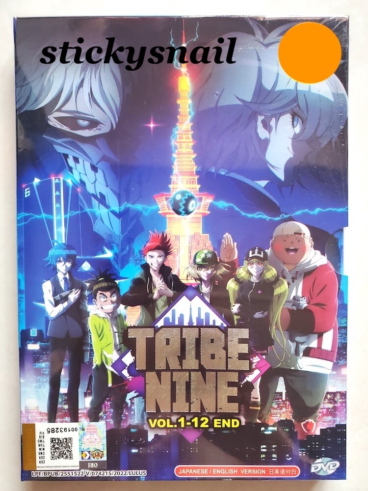 Anime DVD Tribe Nine Vol. 1-12 End ENGLISH VERSION & SUB All