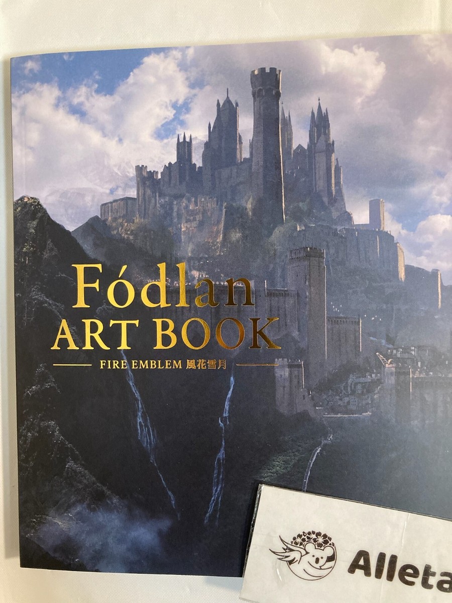 Fire Emblem Three Houses Fodlan Limited Edition Original Art book
