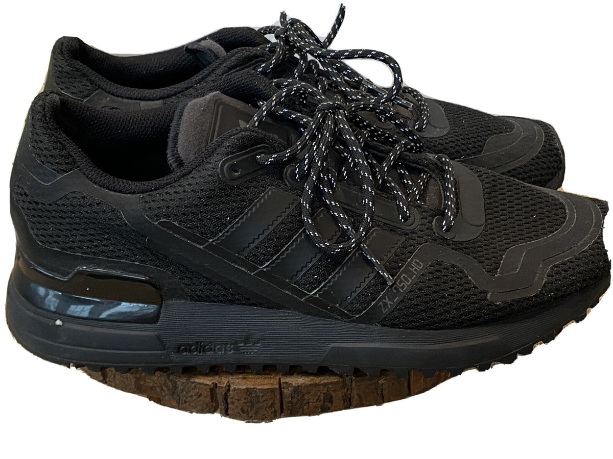 ADIDAS Originals ZX-750-HD SNEAKERS in Core Black Bright Cyan Mens