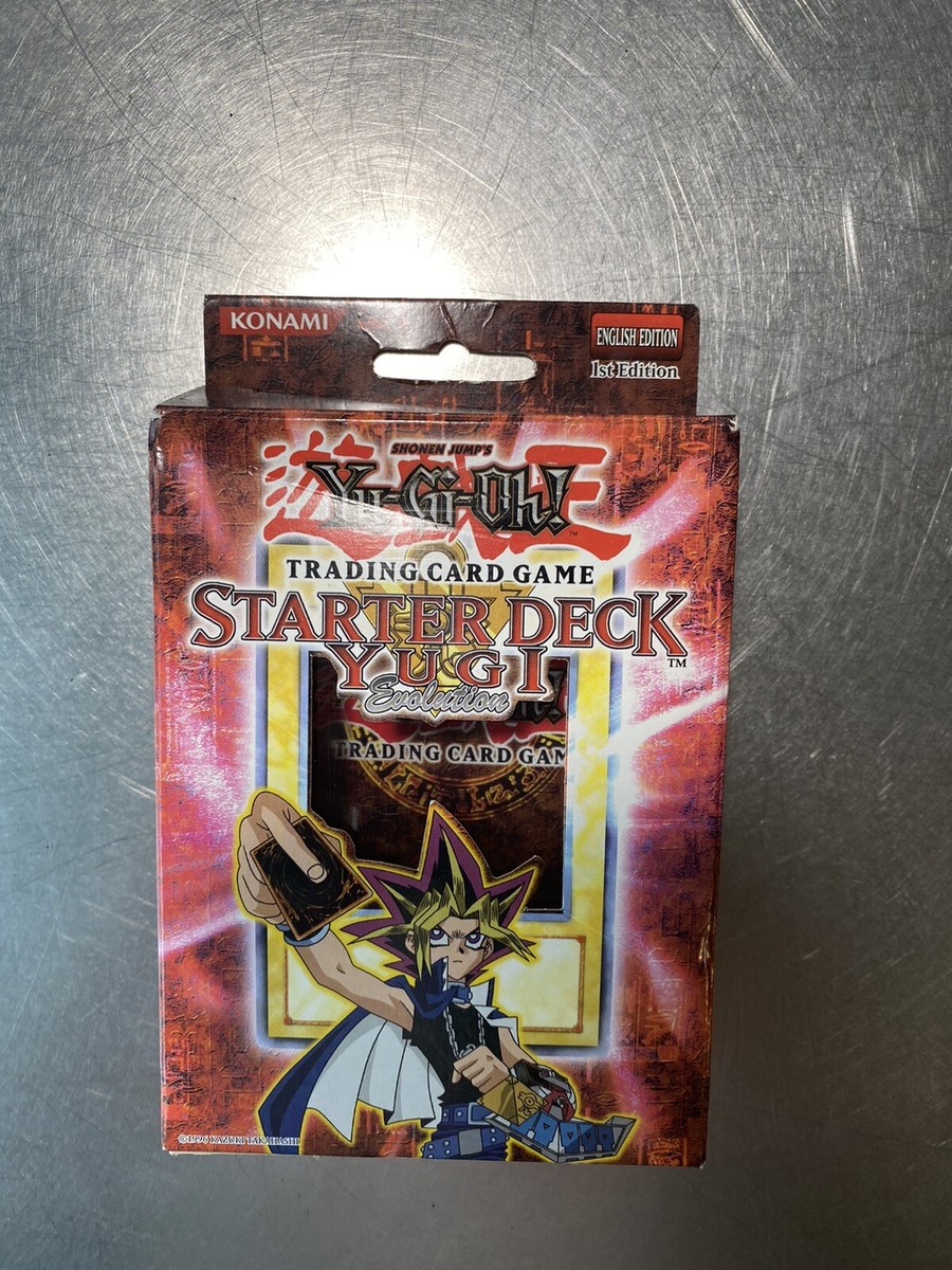 Yugioh Starter Deck Yugi Evolution 1st Edition Open Box+Game Matt