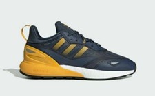 Size 11.5 - Adidas ZX 2K Boost 2.0 Crew Blue Semi Solar Gold for