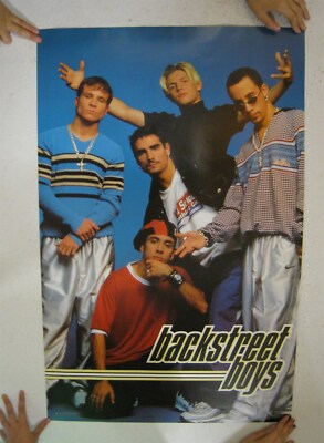 The Backstreet Boys Poster Band Shot Early Back Street | eBay