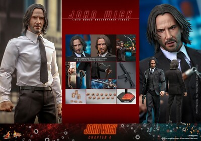 New Hot Toys MMS729 1/6 John Wick 4 Collectibles Action Figure