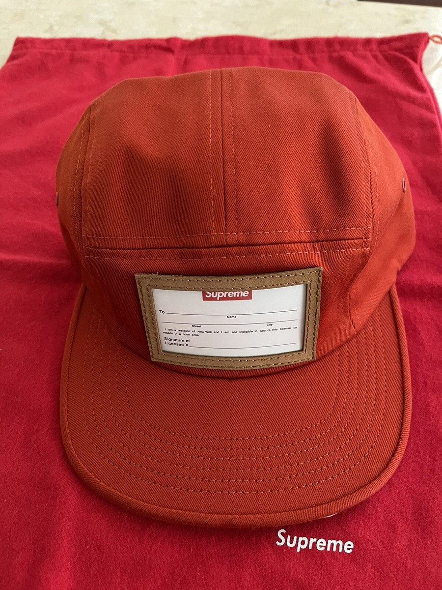 Supreme Big Game Camp Cap Burnt Orange FW15 Ds Rare | eBay