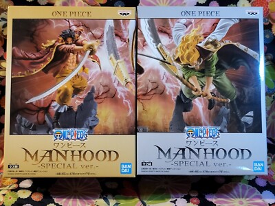 One Piece MANHOOD SPECIAL ver. Gol D Roger & Edward Newgate Figure