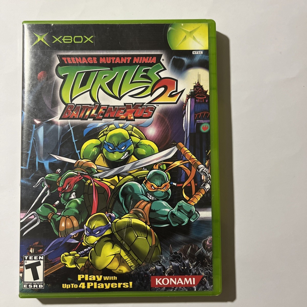 Teenage Mutant Ninja Turtles 2: BattleNexus (Xbox, 2004) Complete