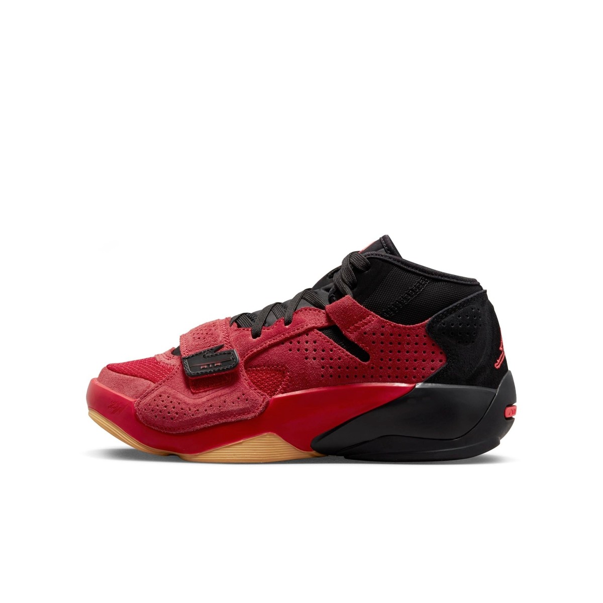DV2463-600] Grade School Air Jordan ZION 2 GS 'RED SUEDE GUM' | eBay