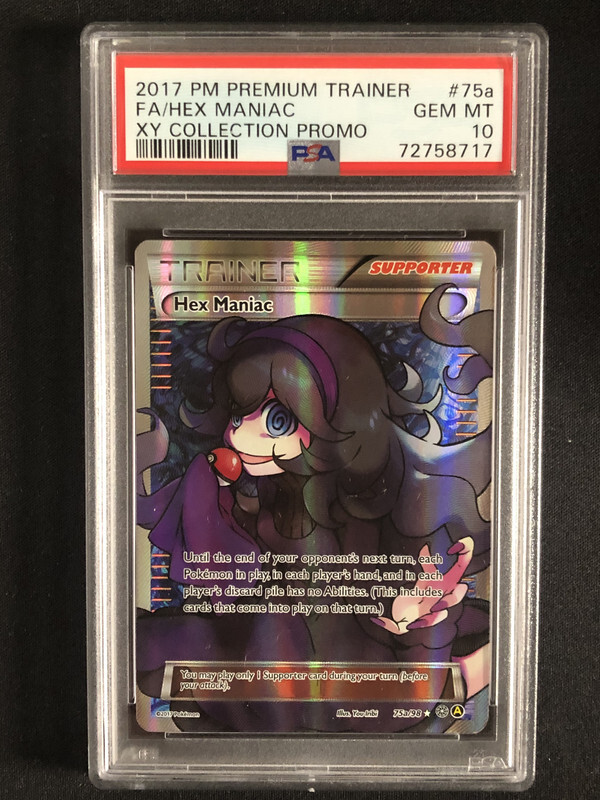 Full-Art Hex Maniac Pokemon 2017 XY Collection Promo English 75a