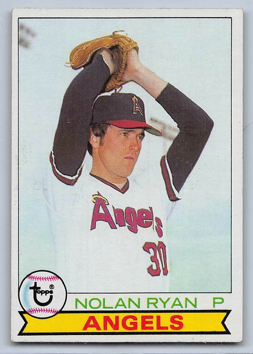 1979 NOLAN RYAN - Topps Baseball Card # 115 - CALIFORNIA ANGELS