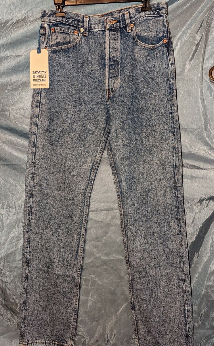 Levi's Authorized Vintage 501xx USA Made Distressed Jean's