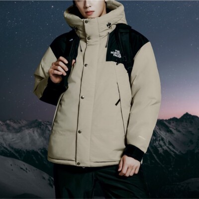The North Face Korea M'S MOUNTAIN DOWN JACKET NJ1DQ04 LIGHT_BEIGE