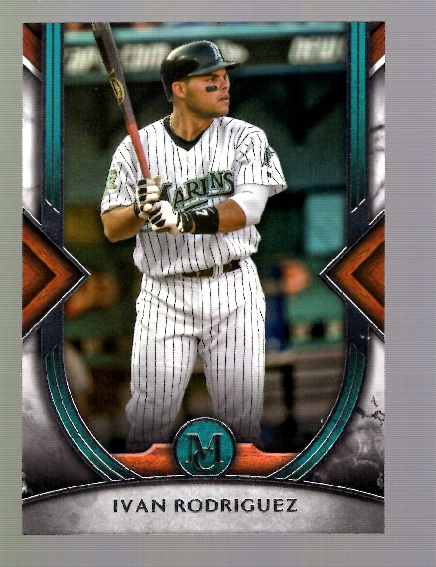 2022 Topps Museum Collection Ivan Rodriguez Florida Marlins #80 | eBay