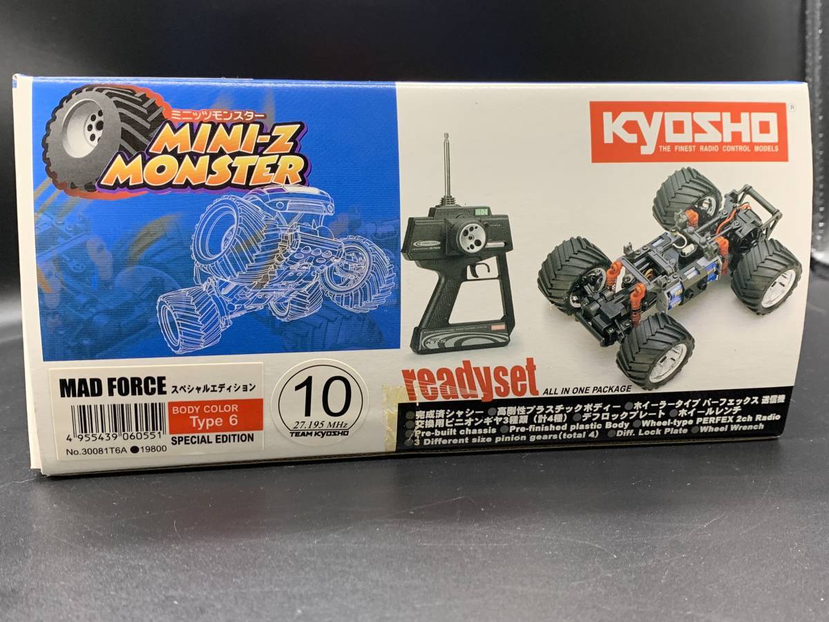 Kyosho Mini-Z Monster Special Edition Ready Set Limited MAD FORCE