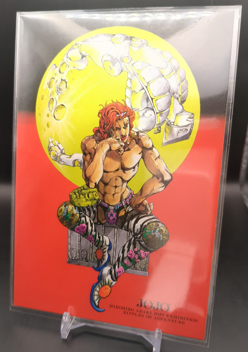 Dio The World JoJo's Bizarre Adventure postcard Card JOJO