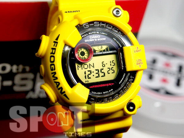 Casio G-Shock Frogman 30th Anniversary Yellow Limited Men's Watch
