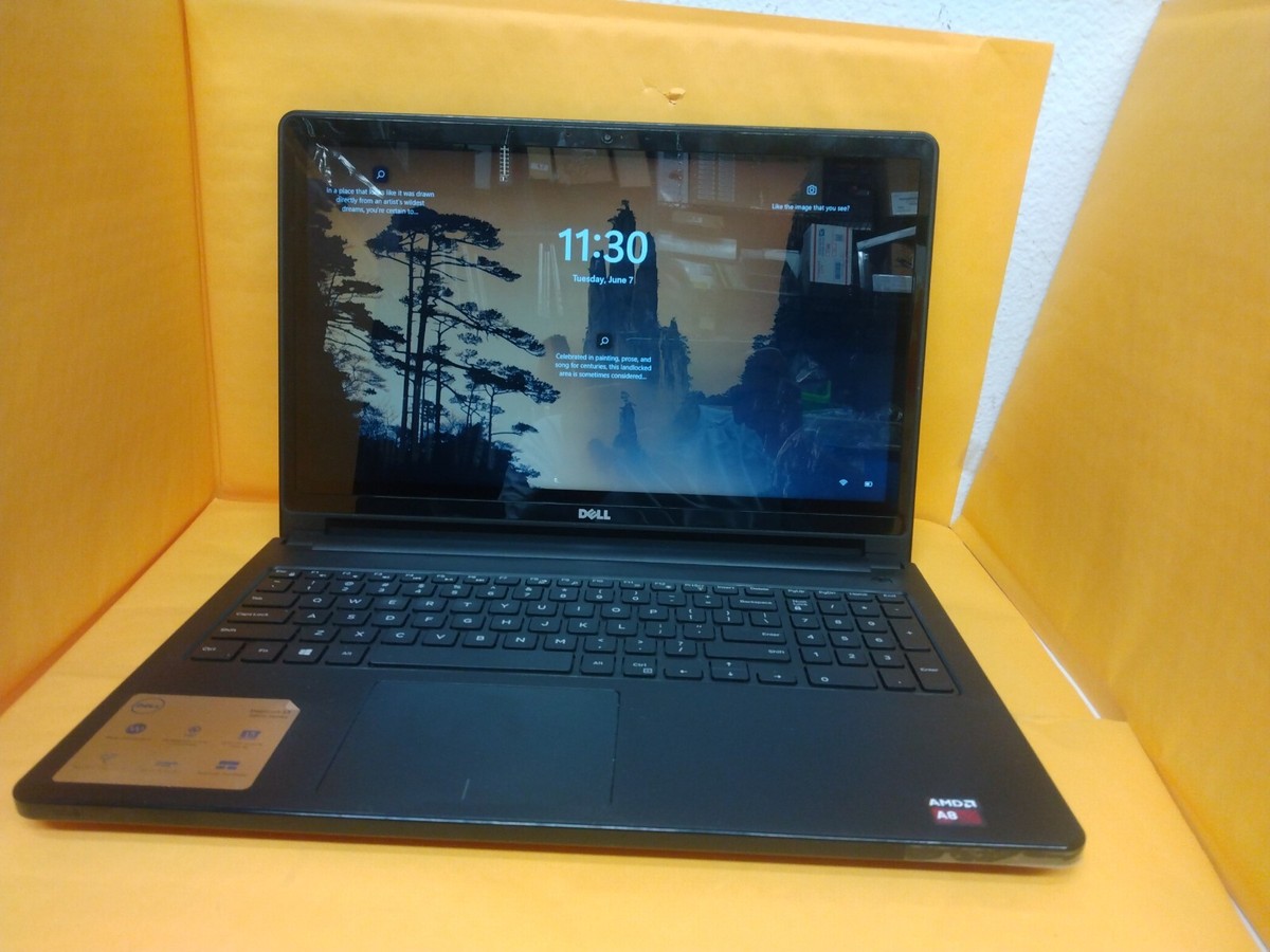 DELL INSPIRON 5555 AMD A8 7410 2.2GHz 6GB Ram 500GB HDD 15.6