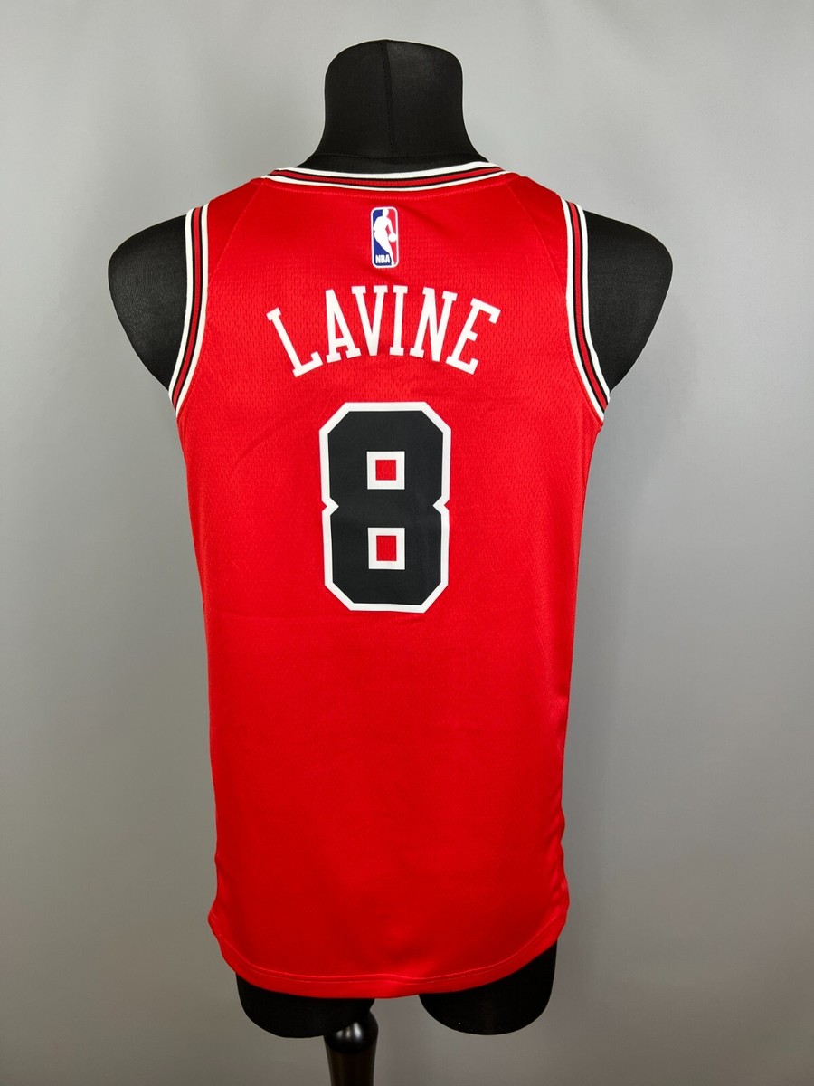 ZACH LAVINE CHICAGO BULLS JERSEY NBA BASKETBALL NIKE 864465-666