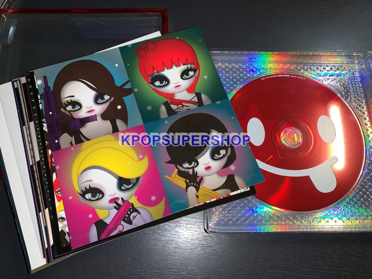 2NE1 2nd Mini Album EP CD Good Rare OOP Sandara Park Family Card