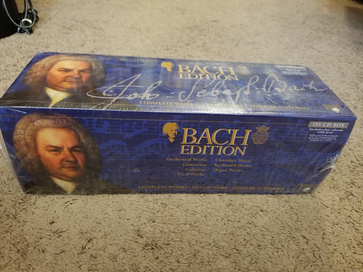 バッハ complete orchestral works 8枚組 バッハ complete orchestral