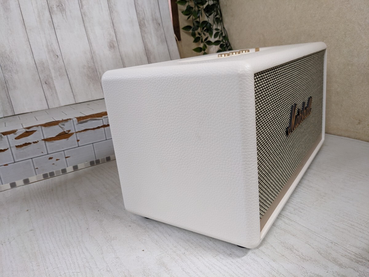 Marshall Stanmore II Wireless Bluetooth Speaker, White Confirmed