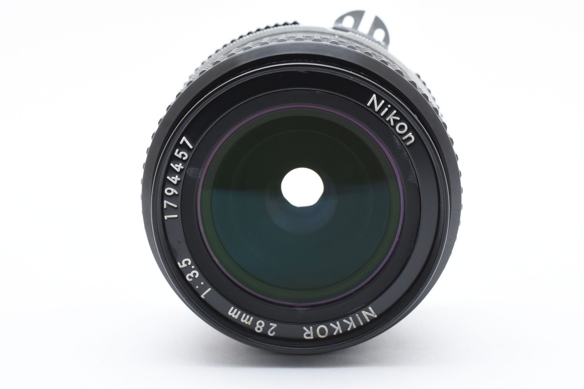 Nikon Ai Nikkor 28mm f/3.5 MF Wide Angle Lens F Mount Japan