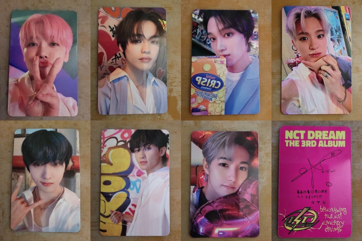 NCT マーク istj trading card sp Dver. ドリム ISTJ Agit トレカ D