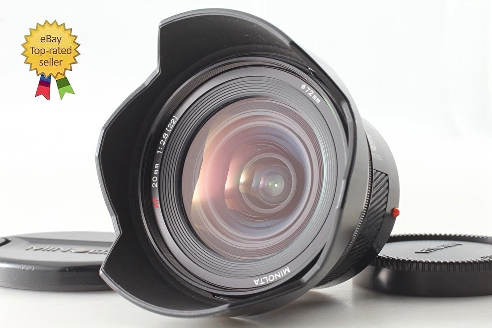 Minolta f/2.8 Camera Lenses 20mm Focal for sale | eBay