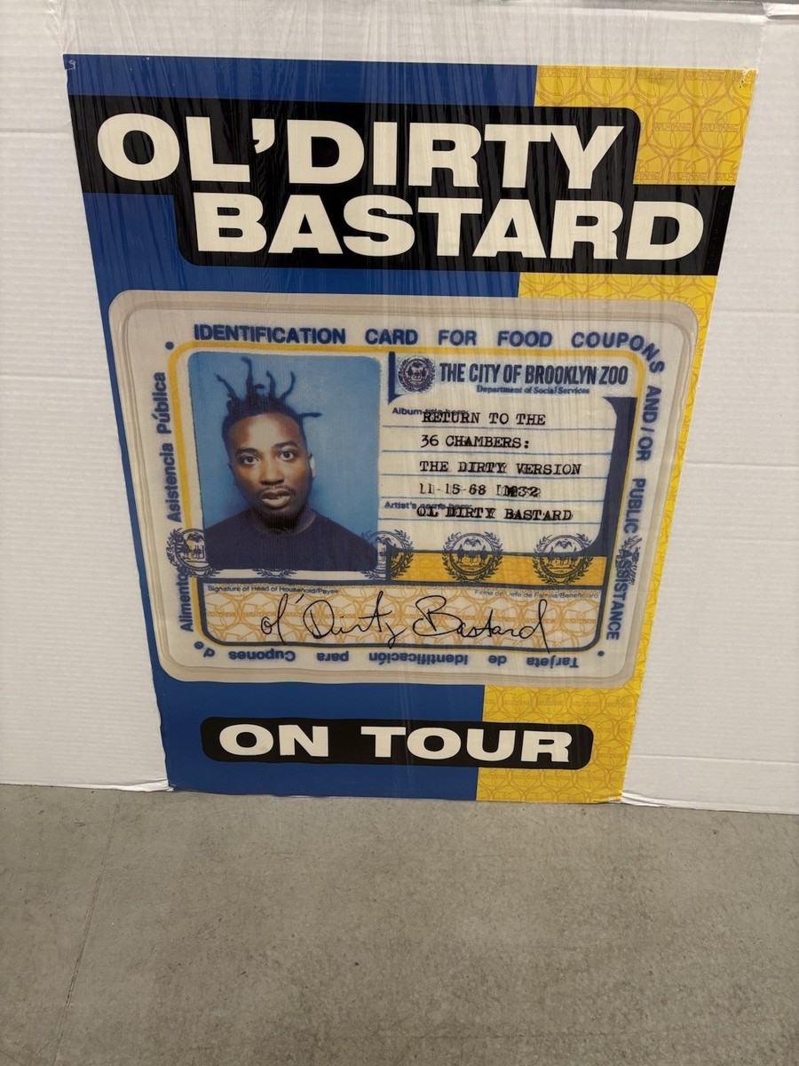 Rare 1995 Ol Dirty Bastard ODB Return to the 36 Chambers Concert