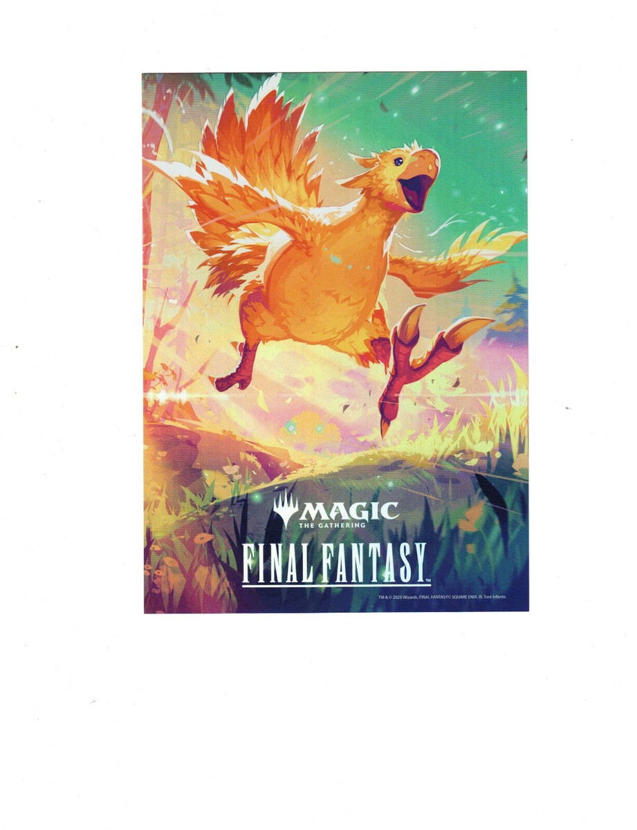 MTG Final Fantasy CHOCOBO Print Foil 5