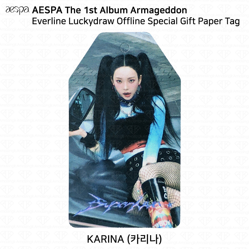 Aespa Armageddon Offline POP UP MD Benefit Everline Luckydraw