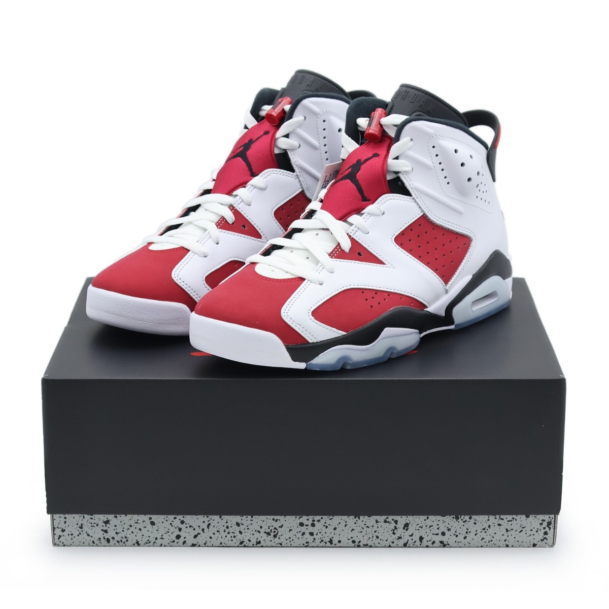 CT8529-106 Nike Air Jordan 6 Retro Carmine Red White Black