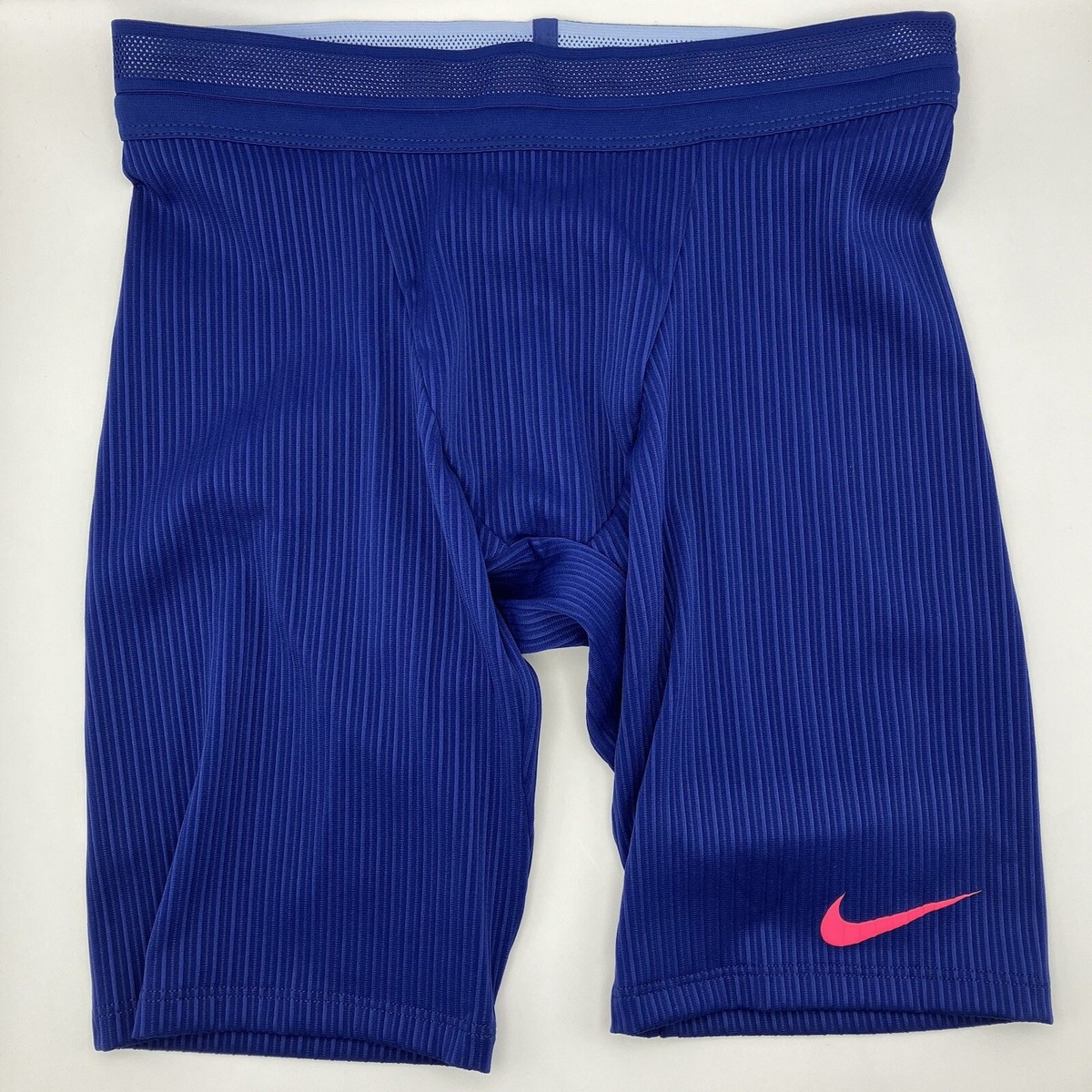Nike Men Size Medium 2023 Pro Elite Team Blue Half Tights Made In